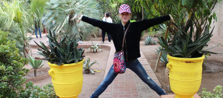 Marrakech, Marocko: den berömda trädgården Majorelle och Yves Saint Laurent