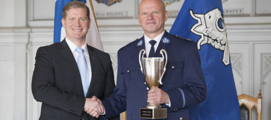 ÄLDRE KONSTAPEL Vesa Jauhiainen från sydvästra Finlands polisinrättning har utnämnts till Årets Polis 2019